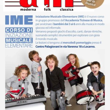 Iniziazione Musicale Elementare (IME)