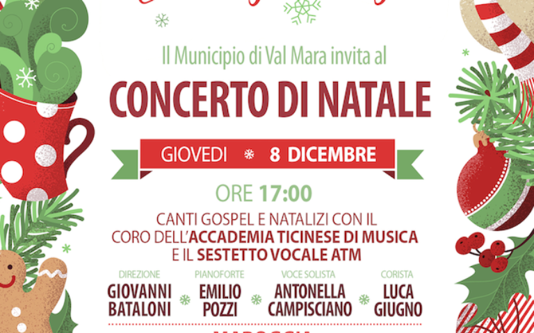 Coro Gospel ATM a Maroggia – Giovedì 8 dicembre, 17:00