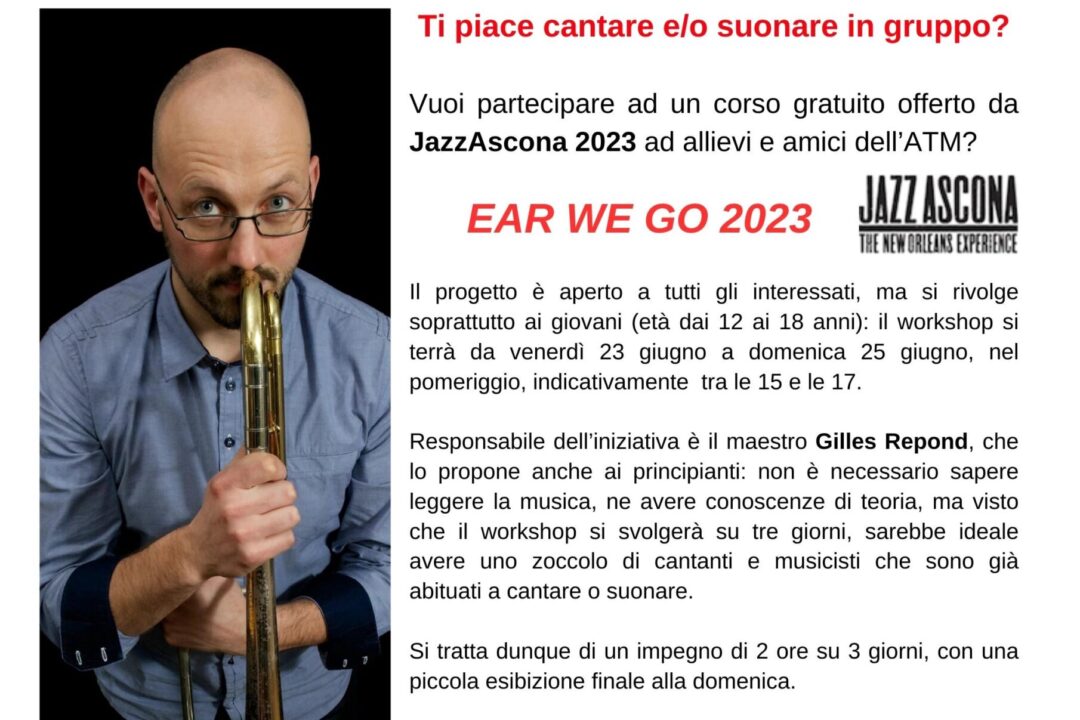 JAZZASCONA 2023: EAR WE GO 2023