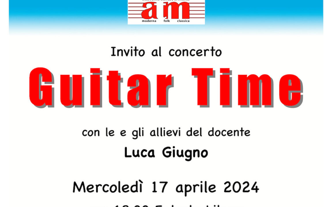 Guitar Time – Luca Giugno
