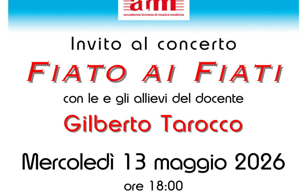 Concerto allievi Gilberto Tarocco